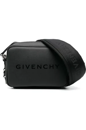 Givenchy Logo-print leather messenger bag