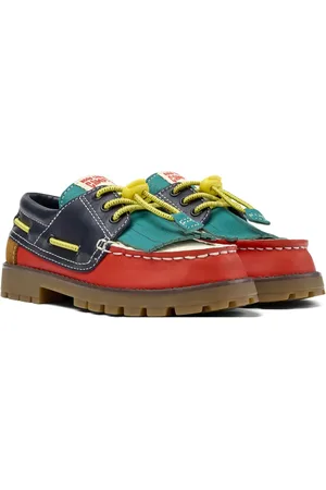 Camper X Bobo Choses Compas deck shoes