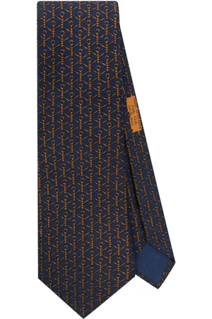 Hermès 2010s silk tie
