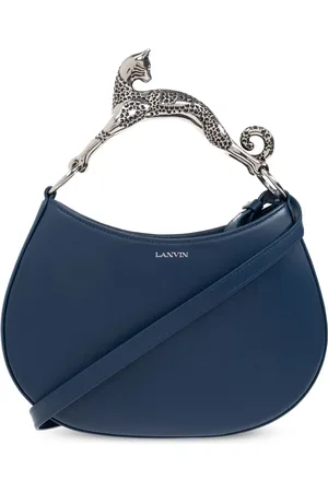 Lanvin Cat-handle leather tote bag