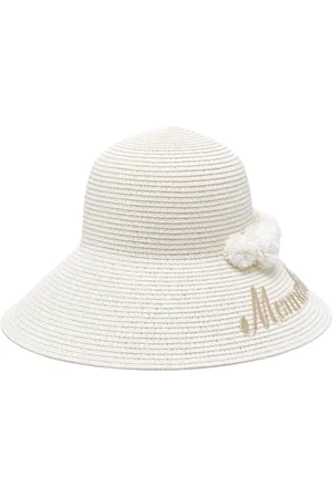 MONNALISA Floral-appliqu?? hat