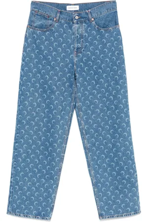 Marine Serre Moon Laser jeans