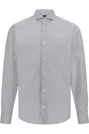 Boggi Milano Striped poplin shirt