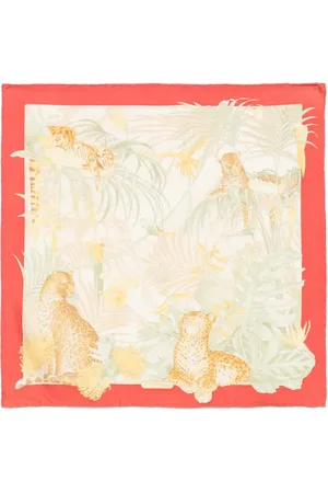 Salvatore Ferragamo 1980s silk scarf