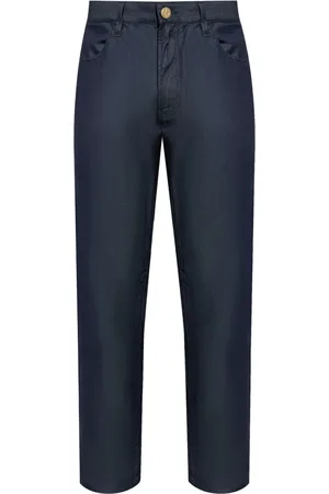 Giorgio Armani Cotton tapered leg jeans