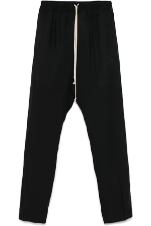 Rick Owens Drawstring Slim Long trousers