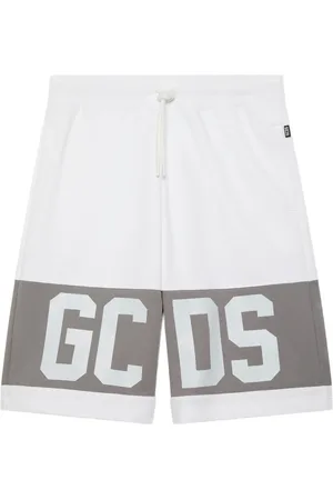 GCDS Logo-band track shorts