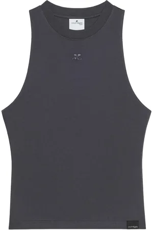 Courrèges Drop-armholes tank top