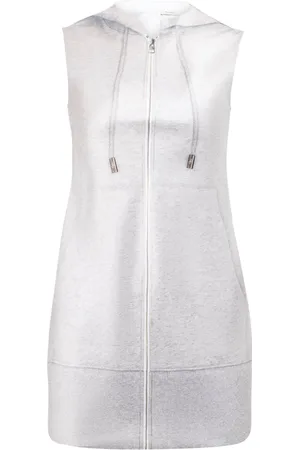 J.W.Anderson Zipped hoodie mini dress