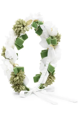 COLORICHIARI Floral-appliqué hair band