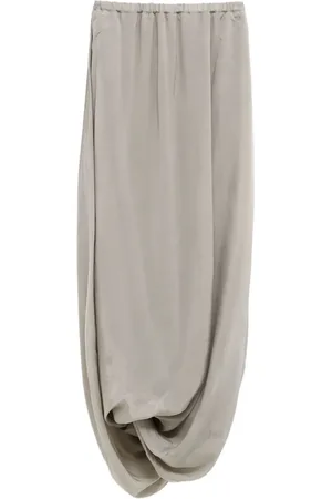 Lauren Manoogian Gathered-detail midi skirt
