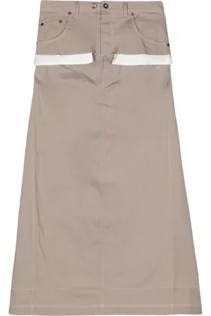 ACT N°1 Layered cotton skirt