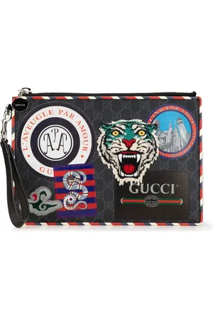 Gucci 2000-2015 GG Supreme Night Courrier clutch bag