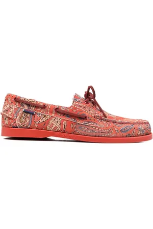 SEBAGO All-over paisley-print loafers
