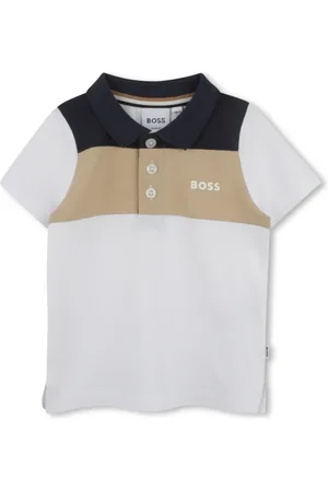 HUGO BOSS Logo-embroidered polo shirt