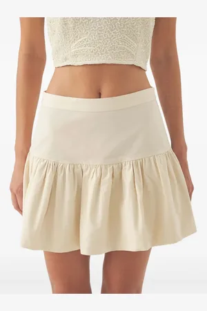 Antik Batik Ruffled mini skirt