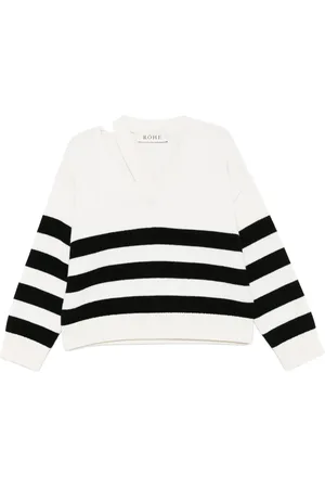 Rohe Deconstructed V-neck sweater