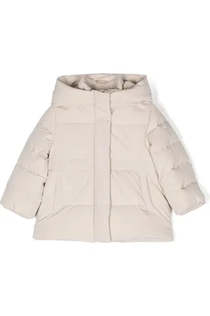 MONNALISA Hooded padded-down coat