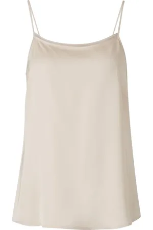 PESERICO SIGN Satin tank top