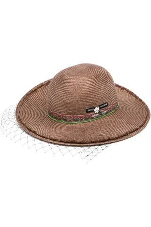 UNDERCOVER Mesh detailing sun hat