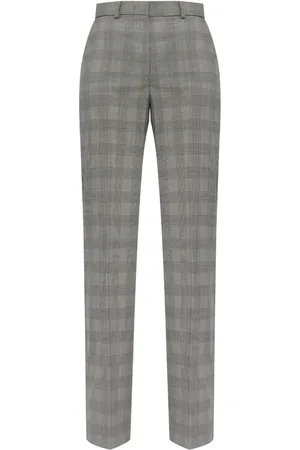 Sportmax Virgin wool straight-leg trousers