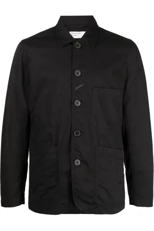 Universal Works Long-sleeve cotton shirt