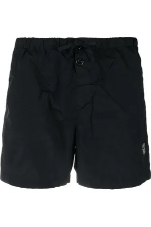 Stone Island Logo-patch swim shorts