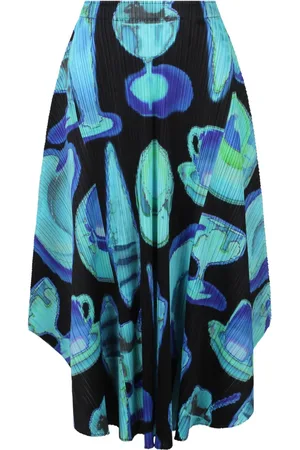 PLEATS PLEASE ISSEY MIYAKE Pleated maxi skirt