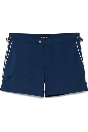 Tom Ford Pipped-trim swim shorts