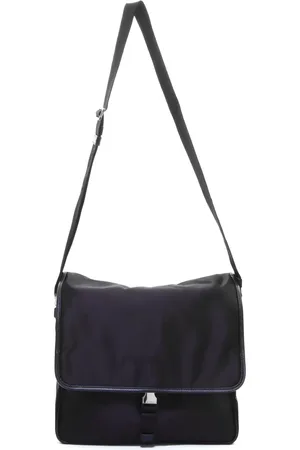 Prada Logo-appliqué shoulder bag