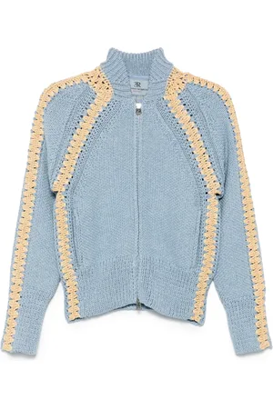ERMANNO SCERVINO Knitted bomber jacket
