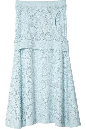 ECKHAUS LATTA Seraph floral-lace maxi skirt