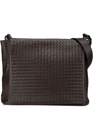 Bottega Veneta 2010 Leather Intrecciato Flap crossbody bag