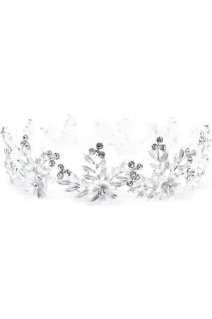 Tulleen Floral wreath crown