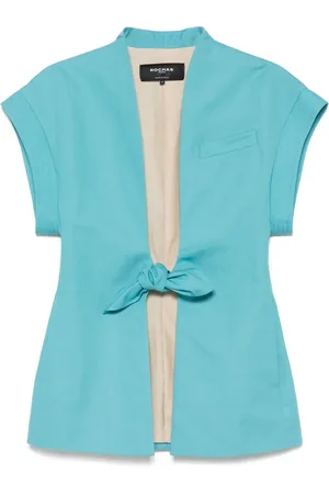 Rochas Slub-textured vest