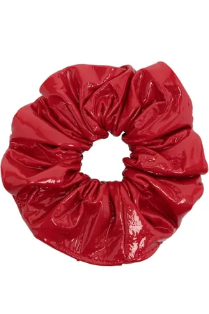 Manokhi Patent hair scrunchie