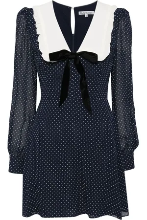 Reformation Edalene polka dot dress