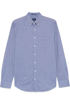 GANT Logo-embroidered shirt