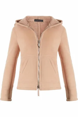 Giuseppe Zanotti Deanna sheepskin hooded jacket