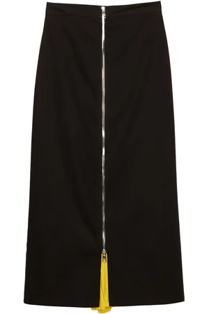 Msgm Cotton midi skirt
