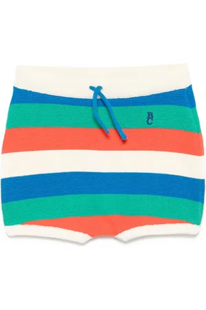 Bobo Choses Striped knitted shorts