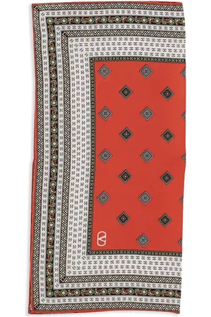 VALENTINO GARAVANI Geometric-print scarf