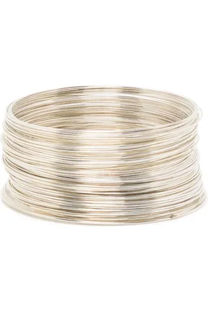 Prada Sterling wire bangles