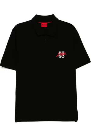 HUGO BOSS Logo-print polo shirt