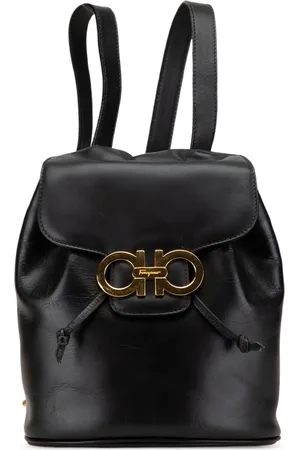Salvatore Ferragamo 2000-2024 Double Gancini Leather backpack