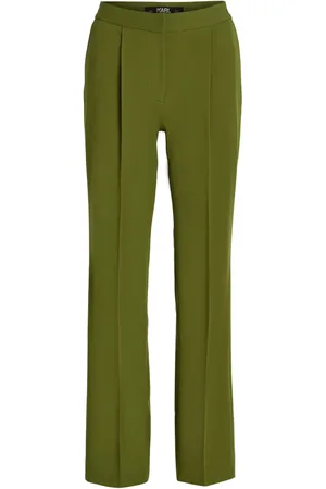 Karl Lagerfeld Pleated-edge tailored trousers