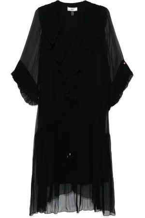 NISSA Silk midi dress