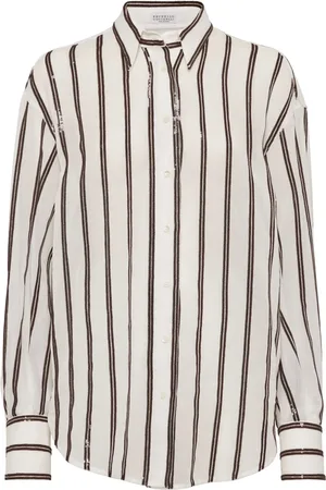 Brunello Cucinelli Sequin-embellished shirt