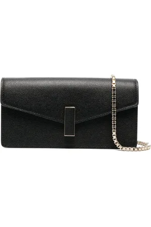 VALEXTRA Iside leather clutch bag