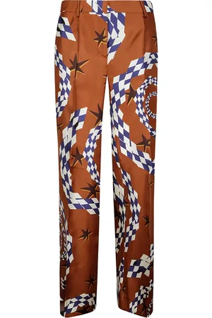 ALBERTO BIANI All-over printed trousers
